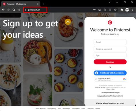pinterest zaloguj się.